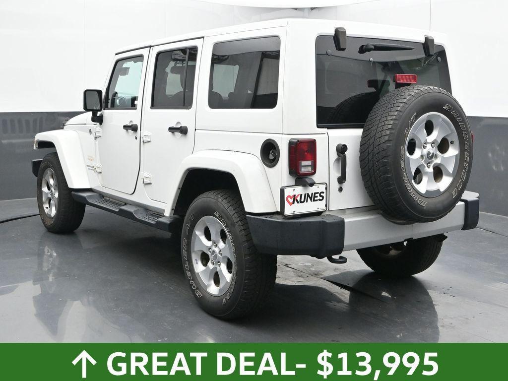 used 2013 Jeep Wrangler Unlimited car, priced at $13,995