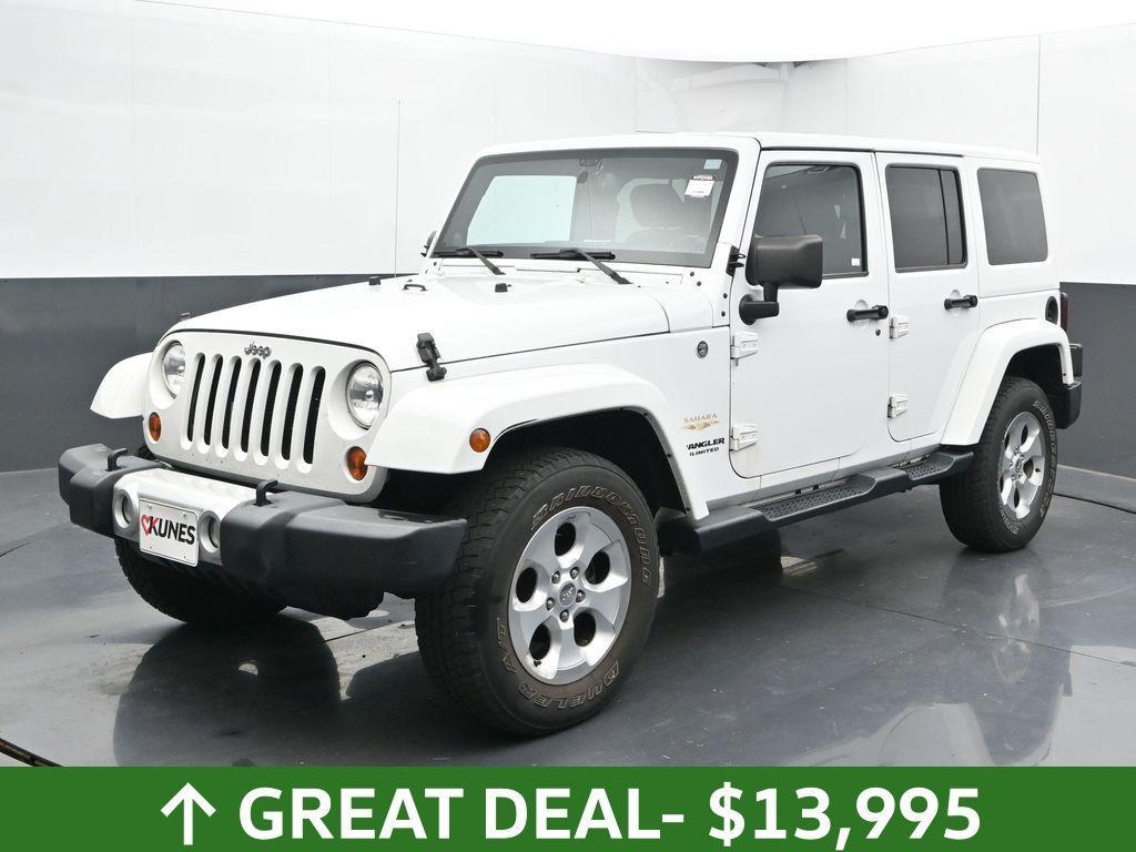 used 2013 Jeep Wrangler Unlimited car, priced at $13,995