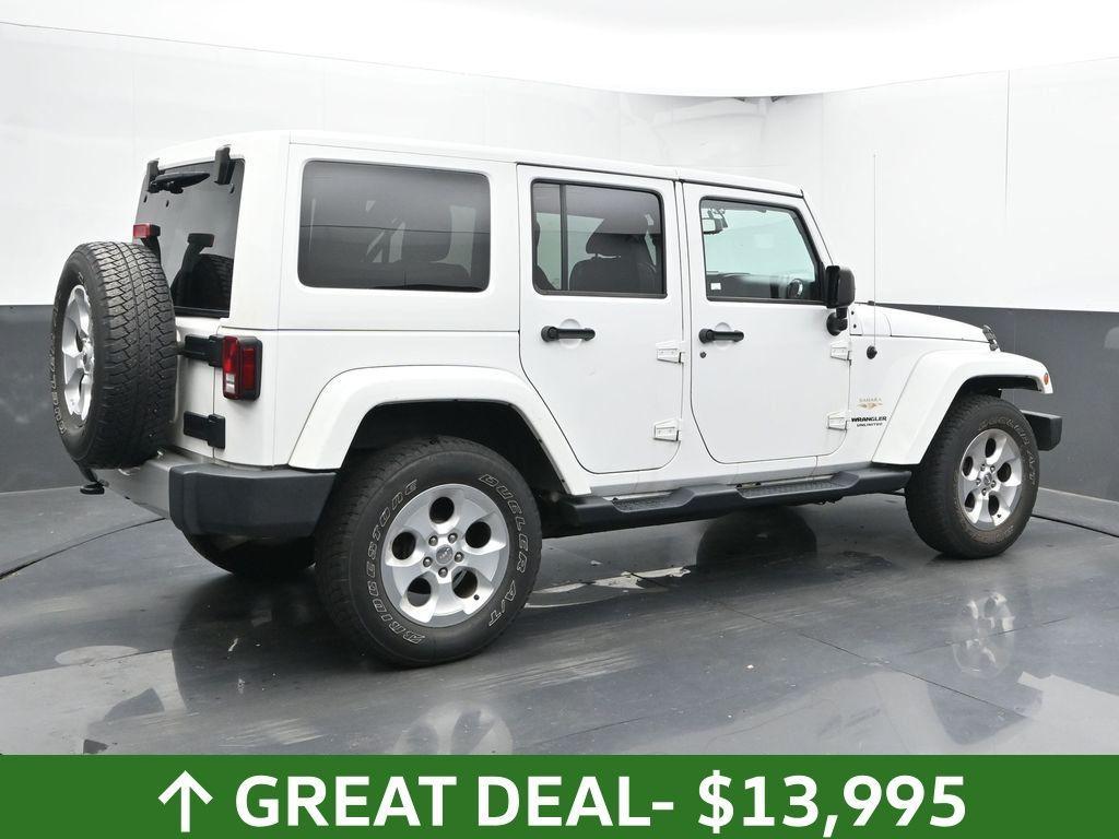 used 2013 Jeep Wrangler Unlimited car, priced at $13,995