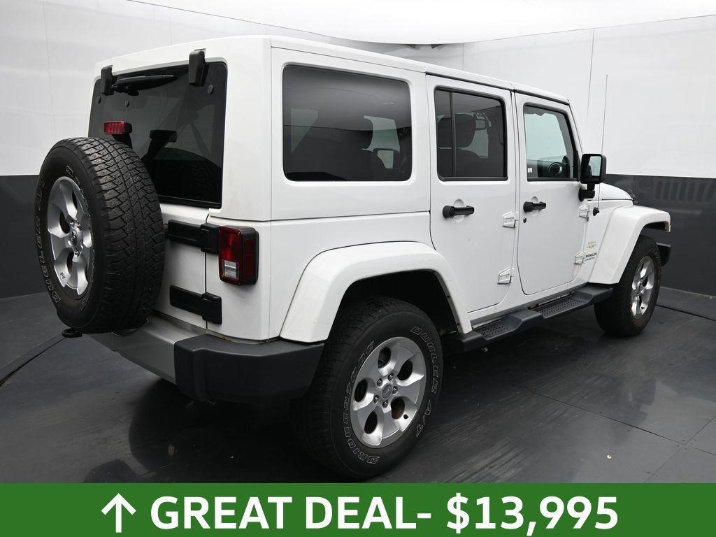 used 2013 Jeep Wrangler Unlimited car, priced at $13,995
