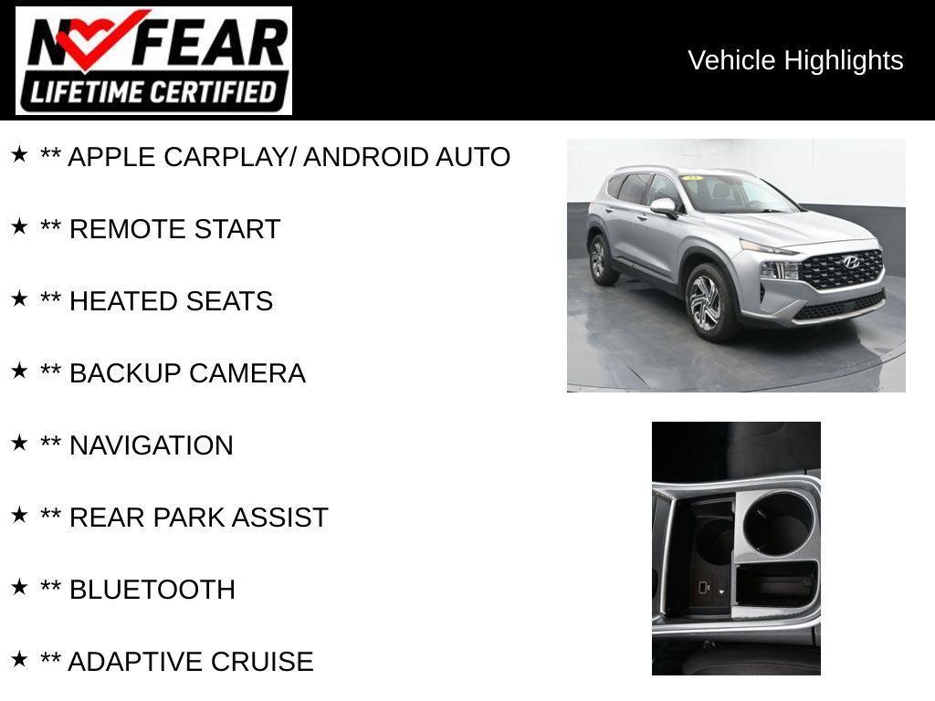 used 2023 Hyundai Santa Fe car, priced at $19,998