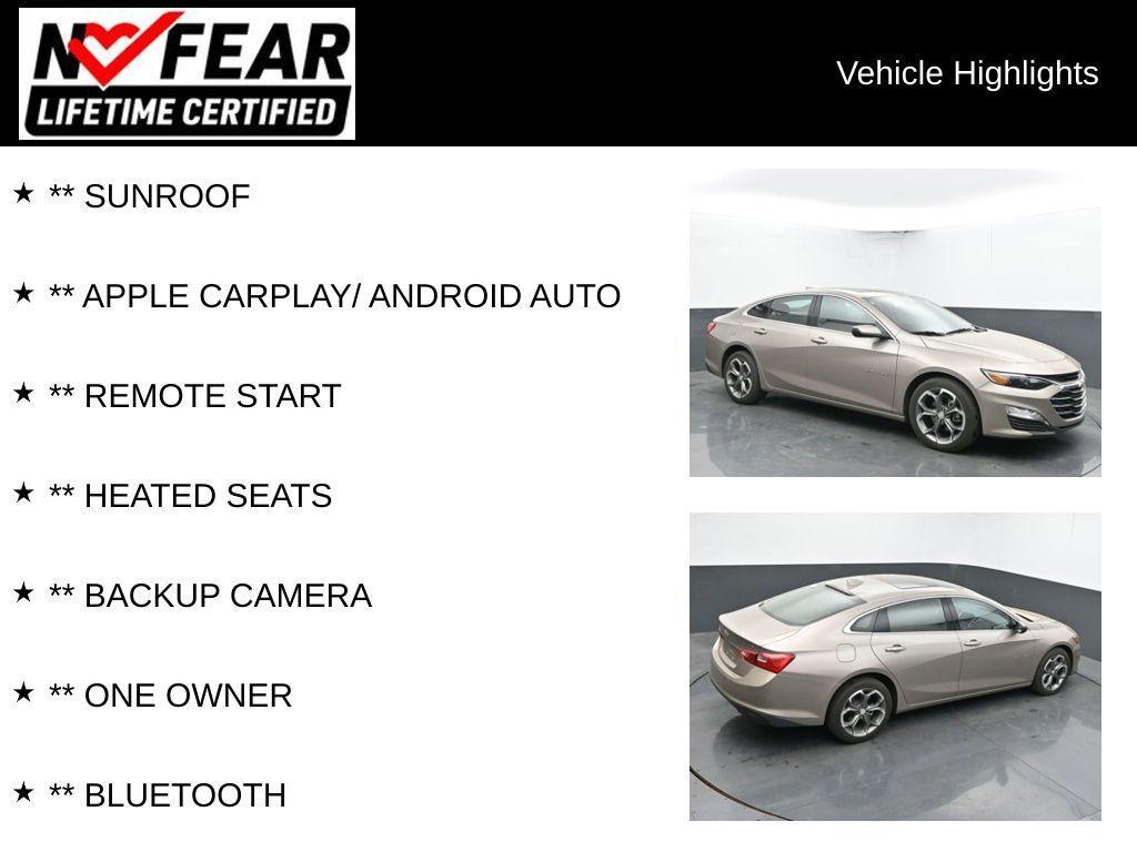 used 2024 Chevrolet Malibu car, priced at $21,970