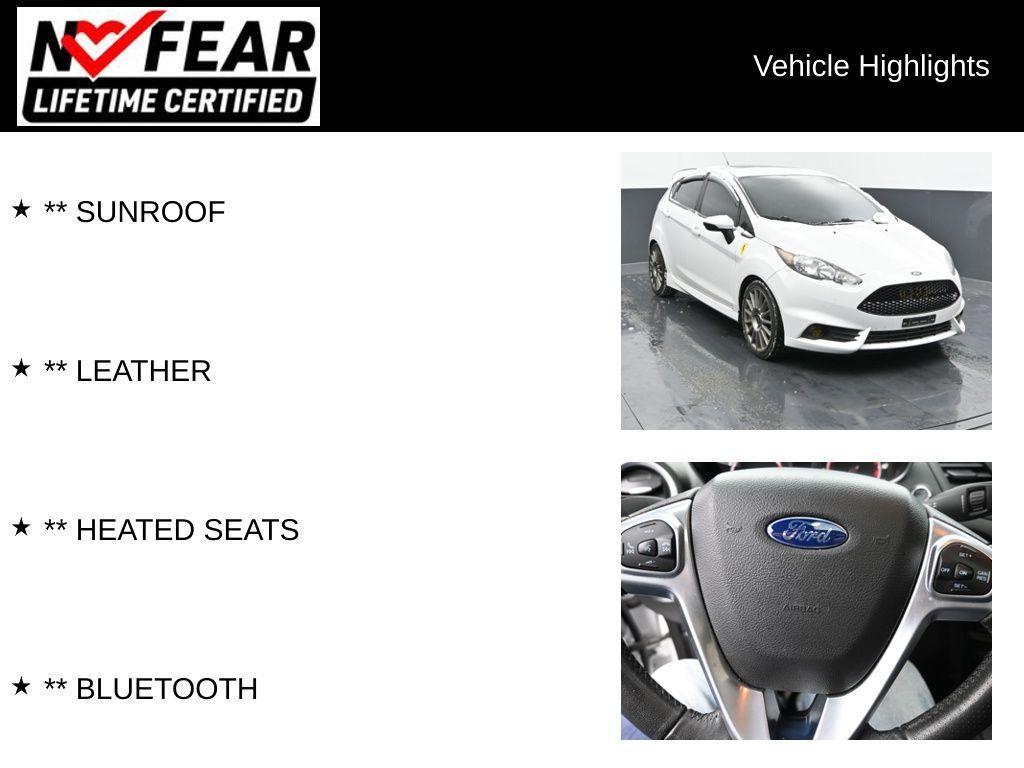 used 2015 Ford Fiesta car, priced at $13,475