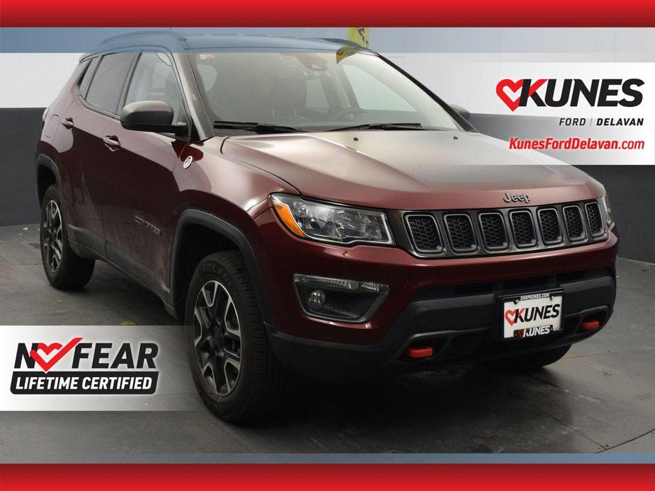 used 2021 Jeep Compass car, priced at $20,567