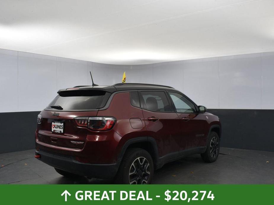used 2021 Jeep Compass car, priced at $20,274