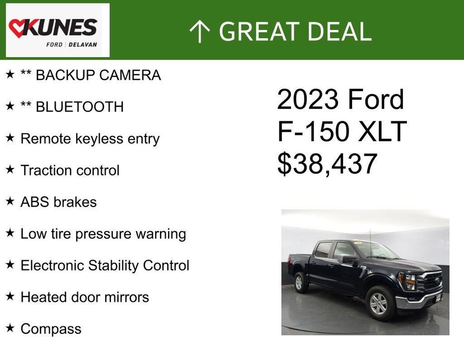 used 2023 Ford F-150 car, priced at $37,259