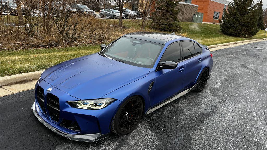 used 2022 BMW M3 car, priced at $87,995