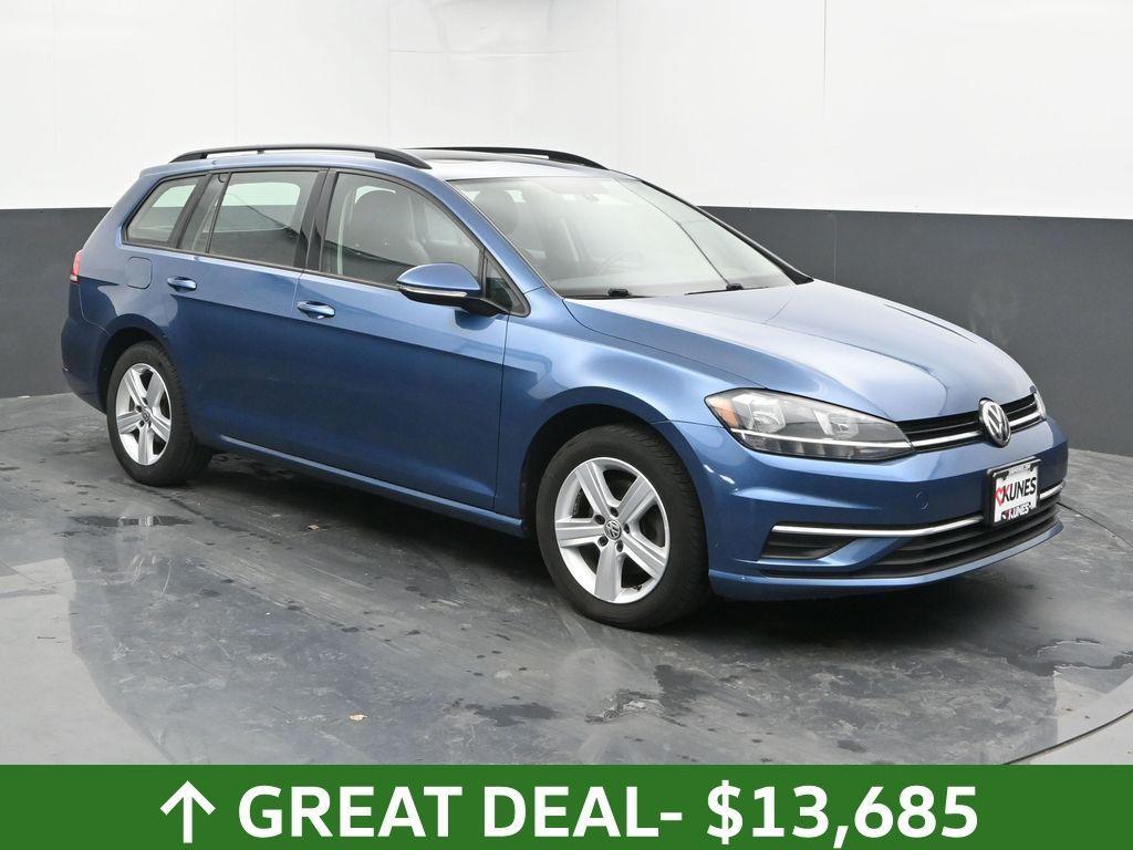 used 2018 Volkswagen Golf SportWagen car, priced at $13,685