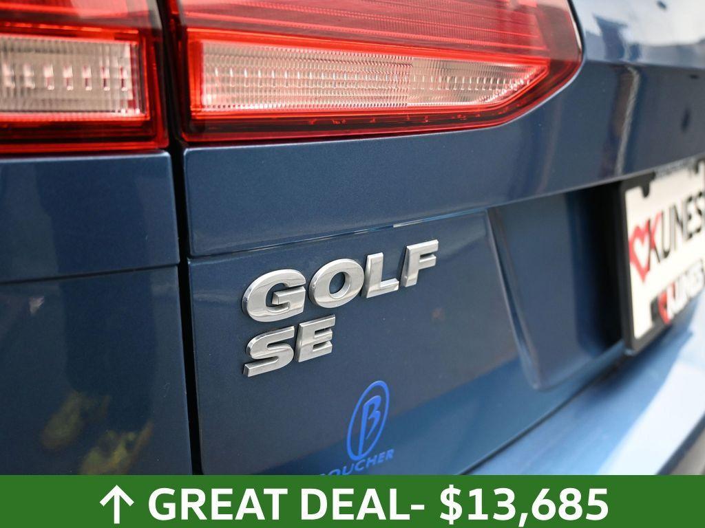 used 2018 Volkswagen Golf SportWagen car, priced at $13,685