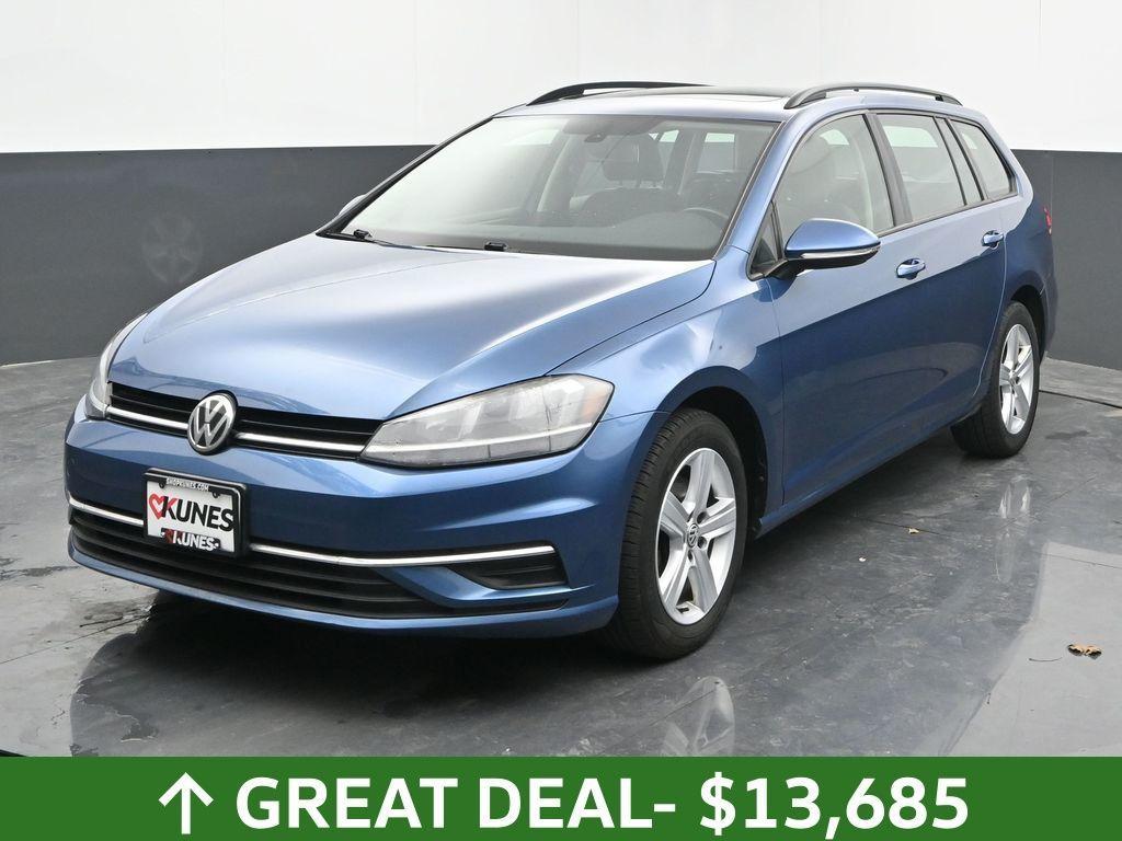 used 2018 Volkswagen Golf SportWagen car, priced at $13,685