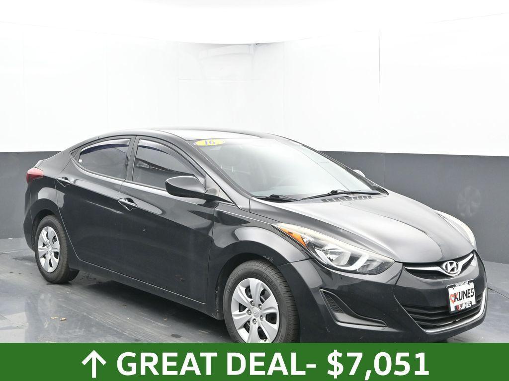 used 2016 Hyundai Elantra car, priced at $7,051