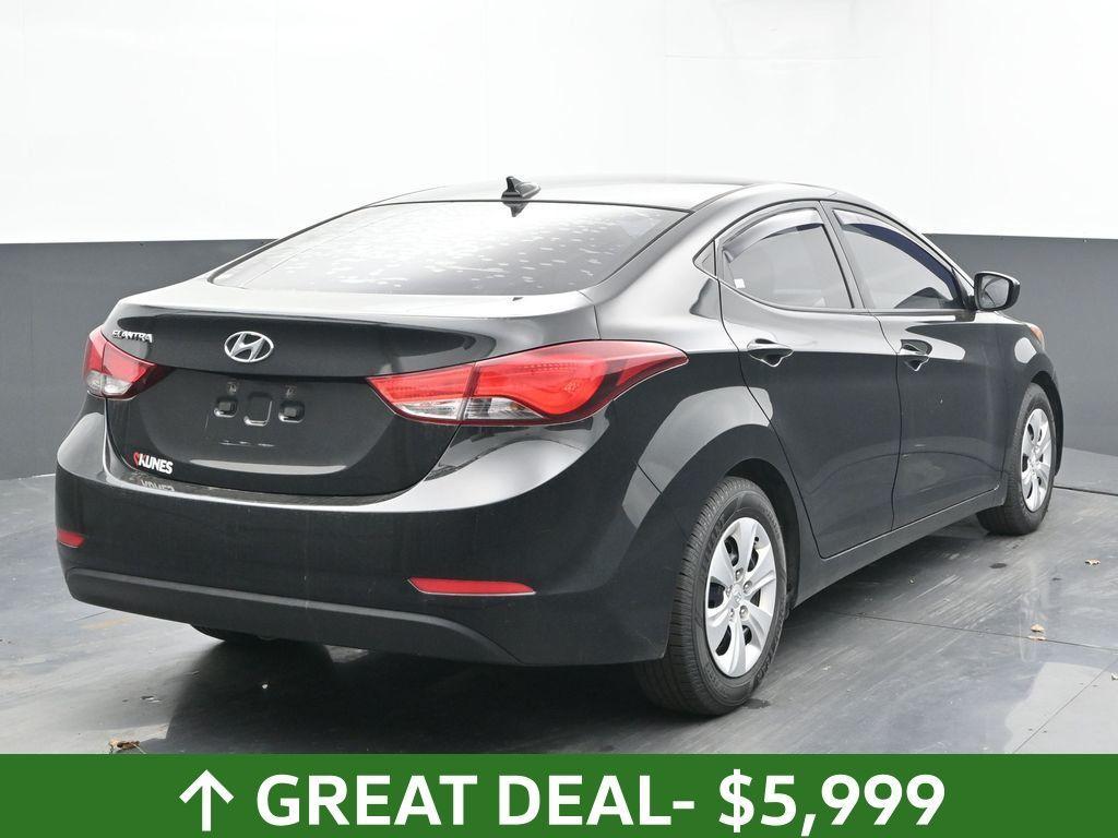 used 2016 Hyundai Elantra car, priced at $5,999