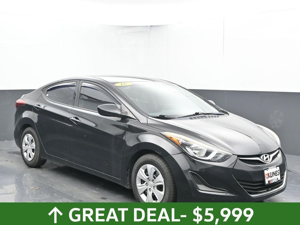 used 2016 Hyundai Elantra car, priced at $5,999
