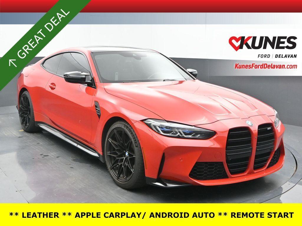 used 2021 BMW M4 car, priced at $63,999