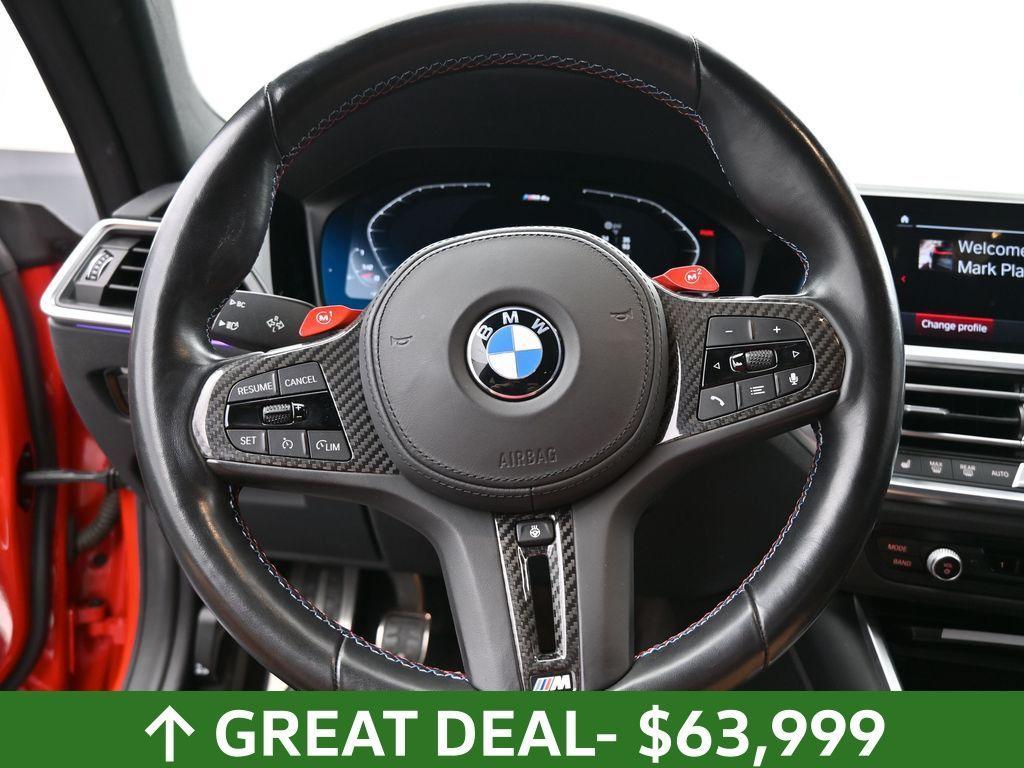 used 2021 BMW M4 car, priced at $63,999