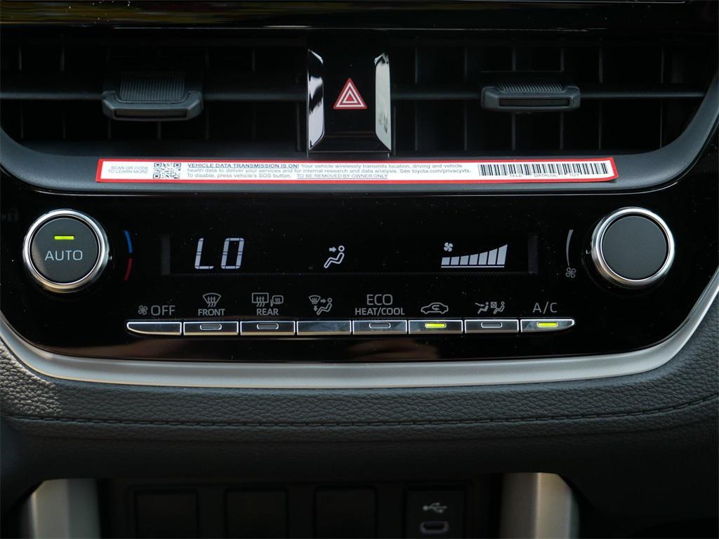 new 2025 Toyota Corolla Cross Hybrid car, priced at $35,713