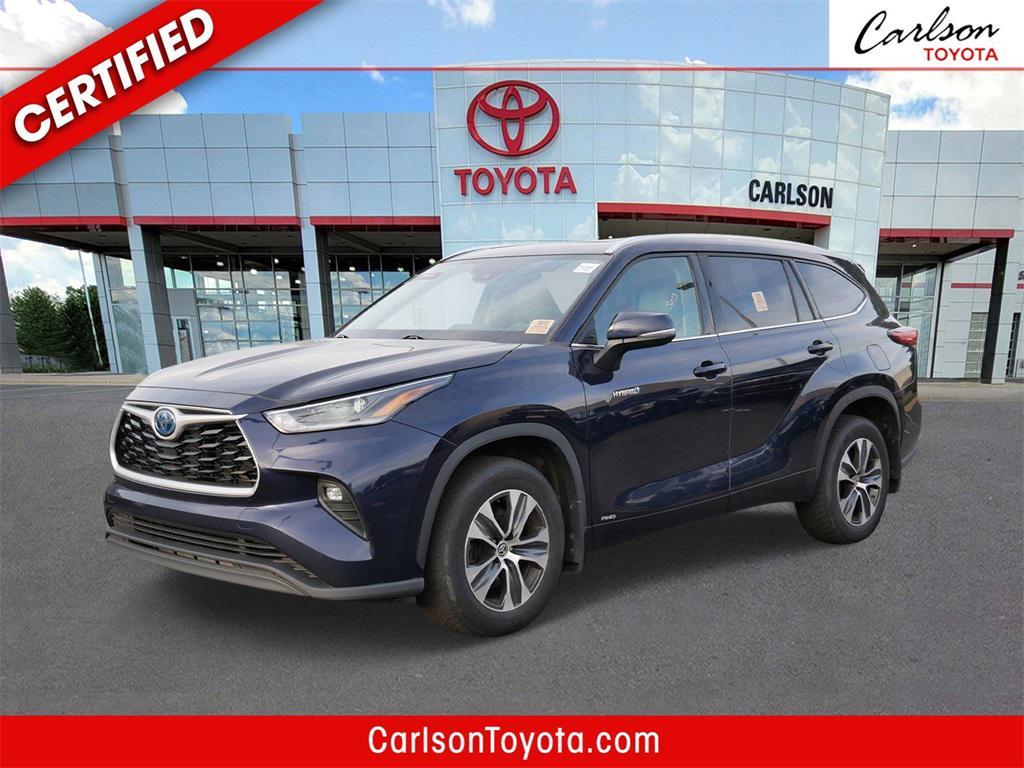 used 2021 Toyota Highlander Hybrid car, priced at $33,963