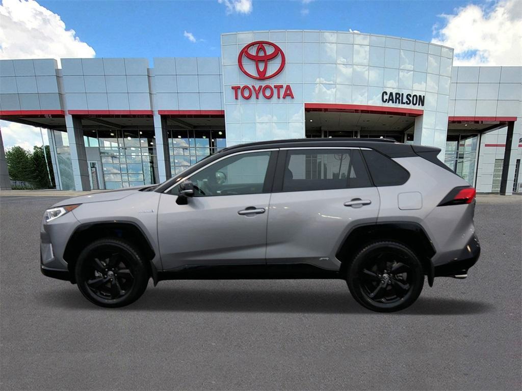 used 2021 Toyota RAV4 Hybrid car, priced at $36,599