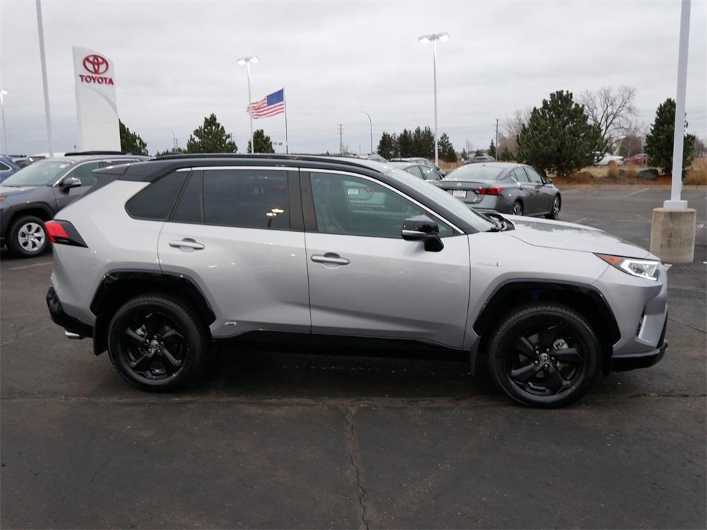 used 2021 Toyota RAV4 Hybrid car, priced at $36,599