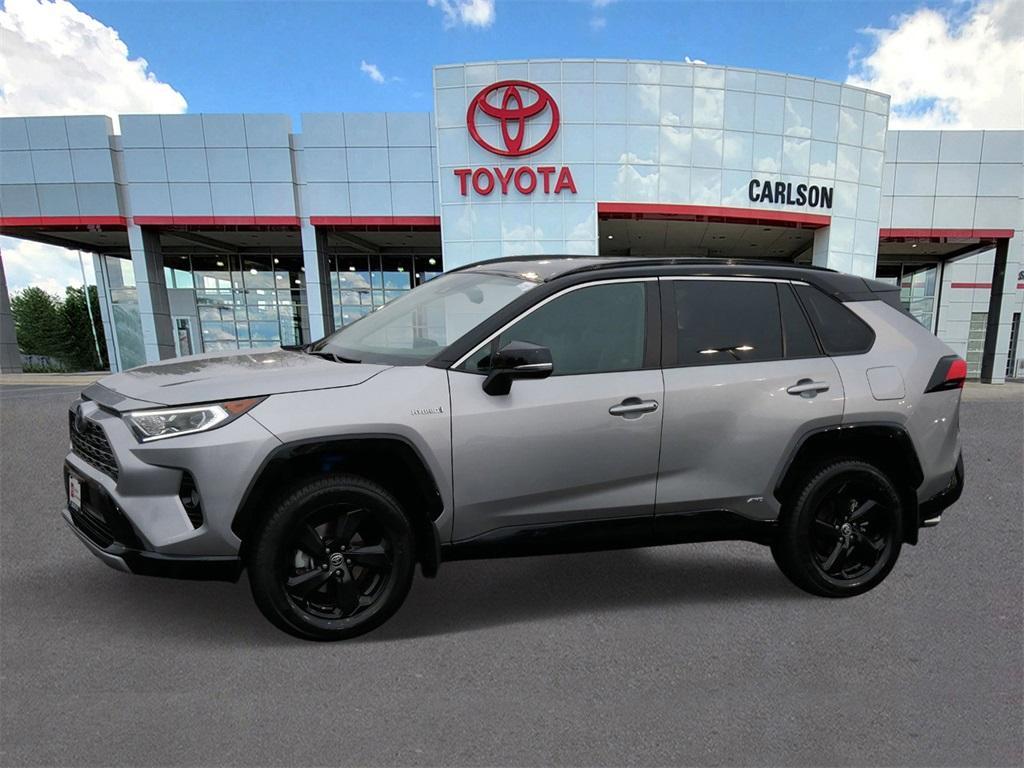 used 2021 Toyota RAV4 Hybrid car, priced at $36,599