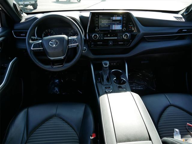 used 2021 Toyota Highlander car, priced at $30,000