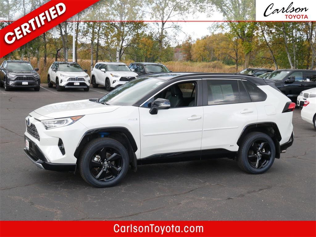 used 2020 Toyota RAV4 Hybrid car, priced at $26,991