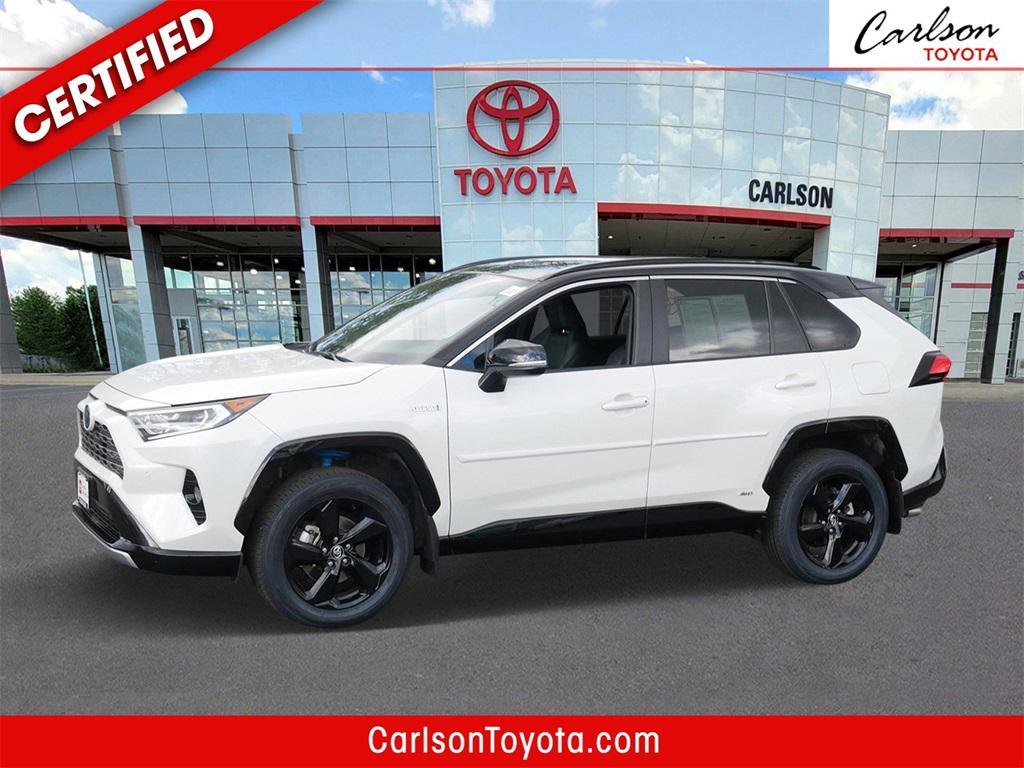 used 2020 Toyota RAV4 Hybrid car, priced at $26,891