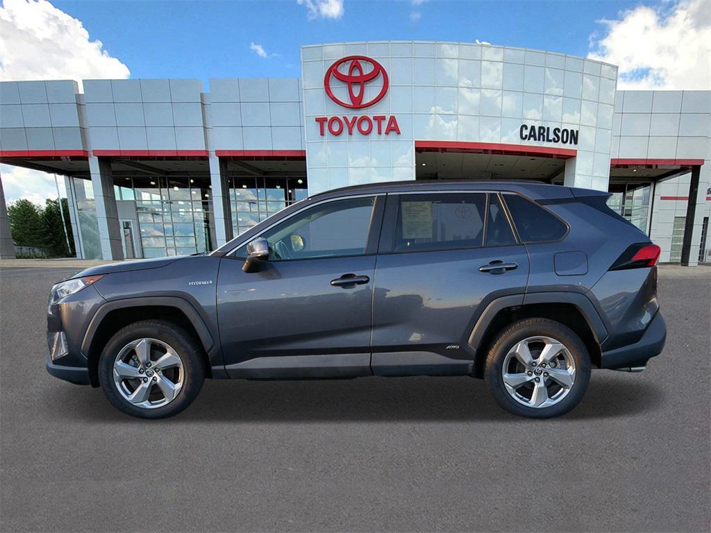 used 2021 Toyota RAV4 Hybrid car, priced at $34,495
