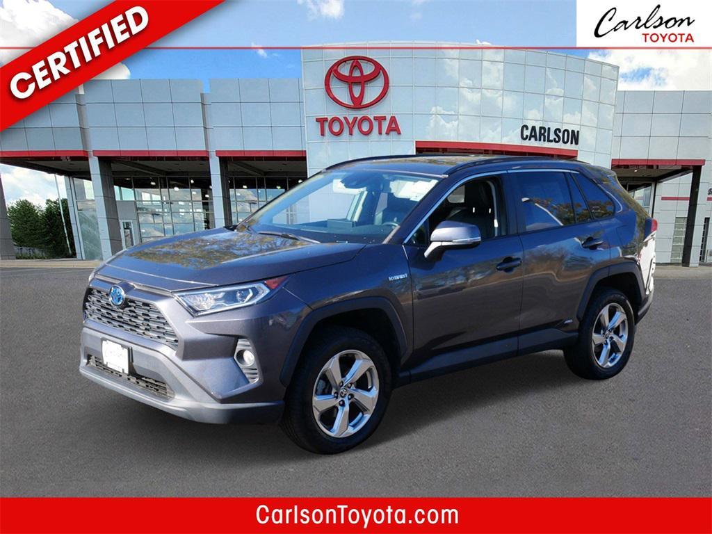 used 2021 Toyota RAV4 Hybrid car, priced at $34,295