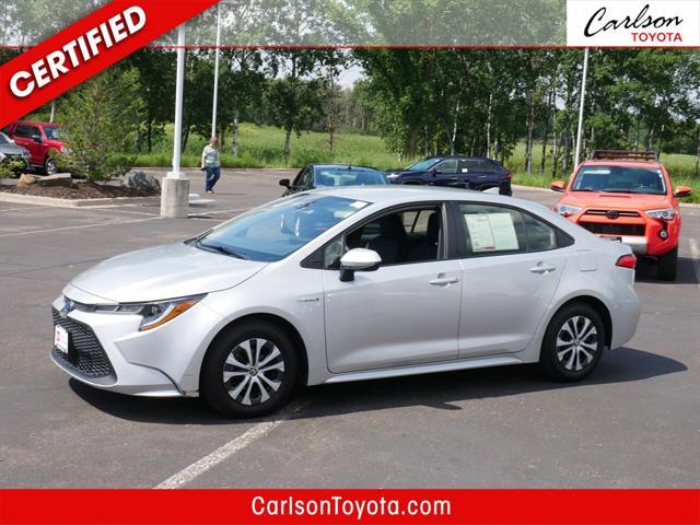 used 2021 Toyota Corolla Hybrid car, priced at $22,499