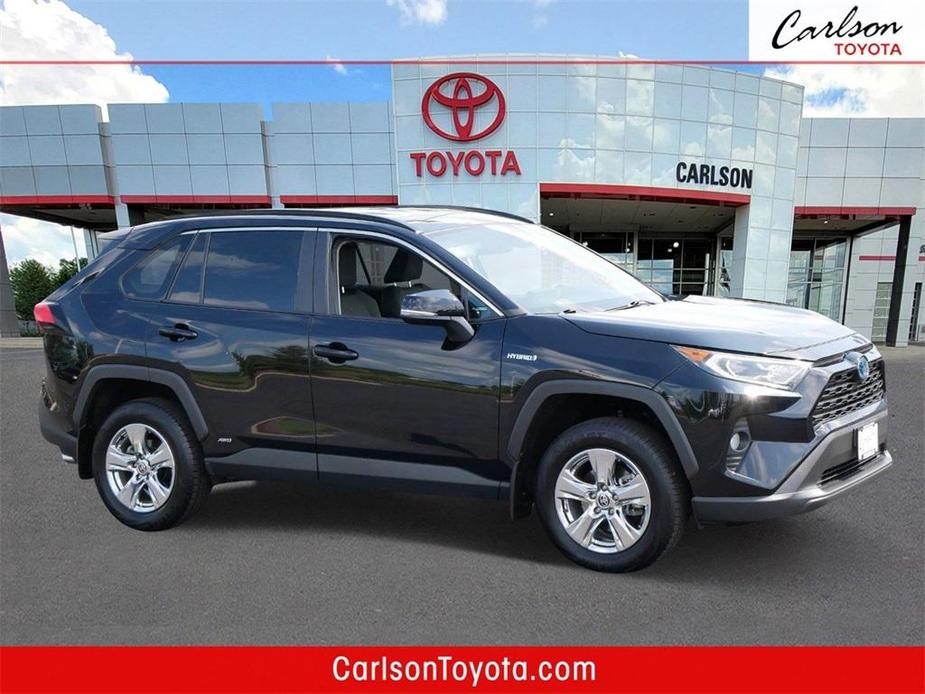 used 2021 Toyota RAV4 Hybrid car, priced at $27,599