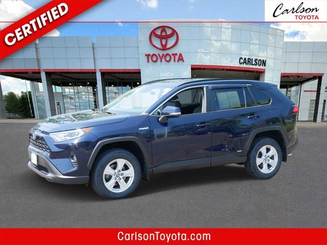 used 2021 Toyota RAV4 Hybrid car, priced at $29,801