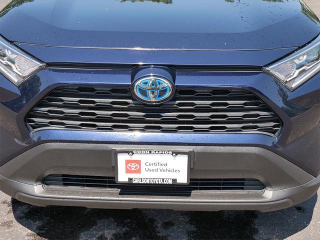 used 2021 Toyota RAV4 Hybrid car, priced at $29,801