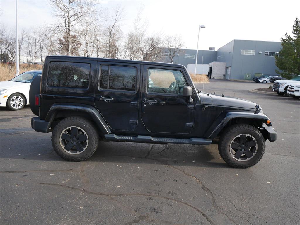 used 2012 Jeep Wrangler Unlimited car, priced at $11,991