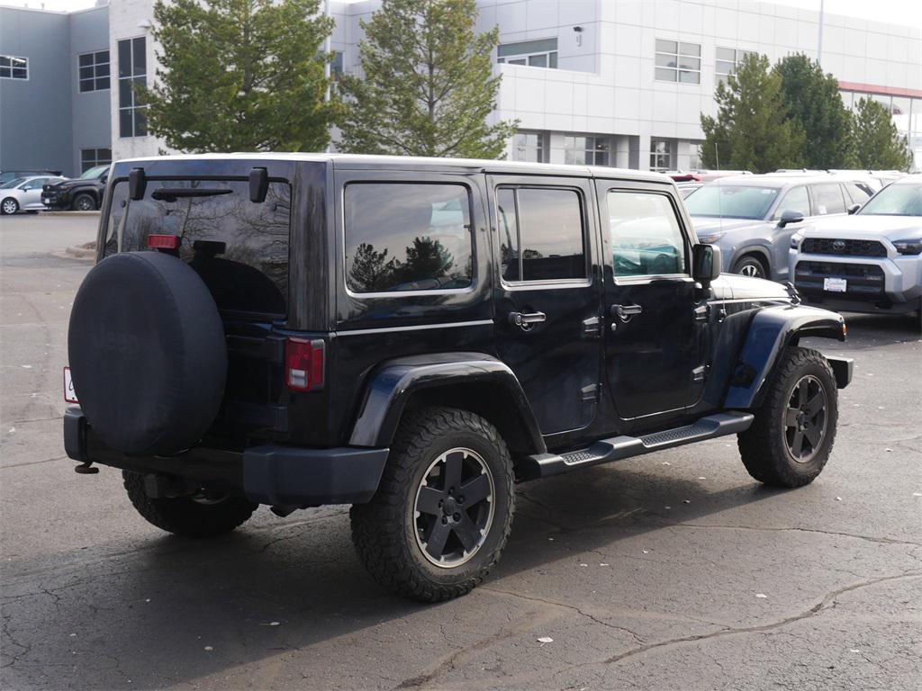 used 2012 Jeep Wrangler Unlimited car, priced at $11,991