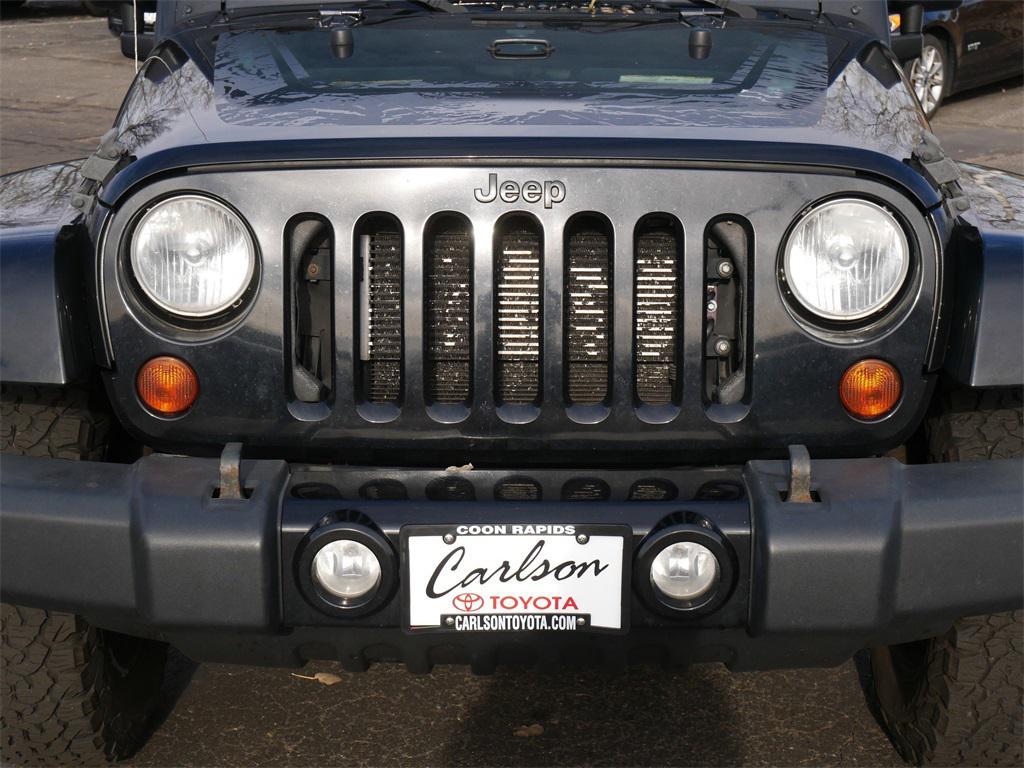 used 2012 Jeep Wrangler Unlimited car, priced at $11,991