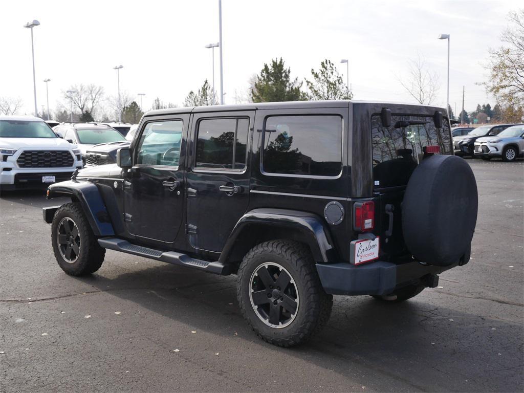 used 2012 Jeep Wrangler Unlimited car, priced at $11,991