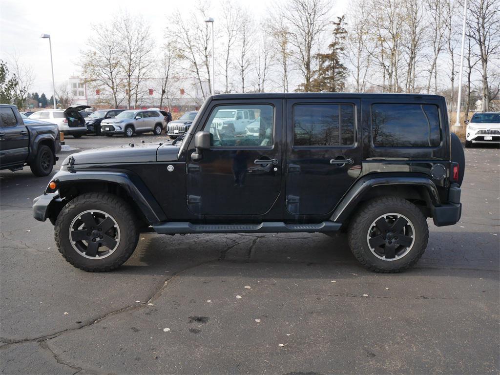 used 2012 Jeep Wrangler Unlimited car, priced at $11,991