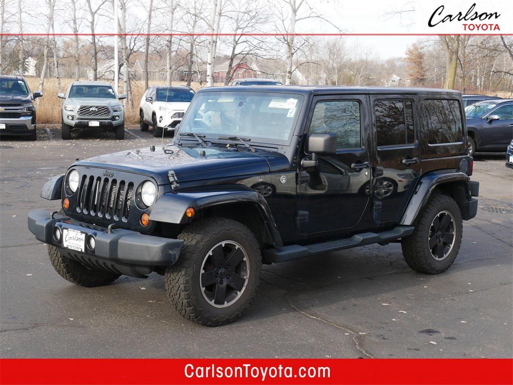 used 2012 Jeep Wrangler Unlimited car, priced at $11,991
