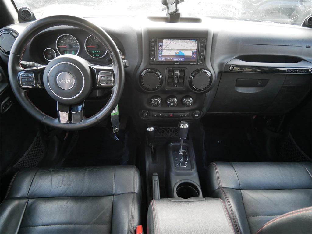 used 2012 Jeep Wrangler Unlimited car, priced at $11,991