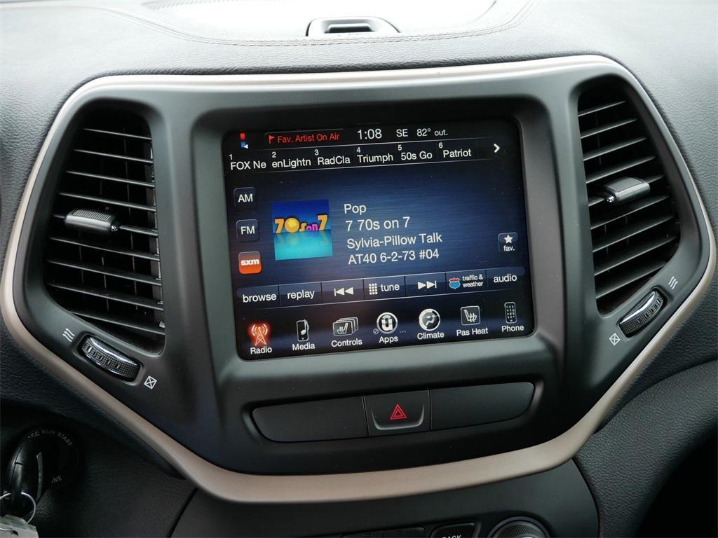 used 2017 Jeep Cherokee car, priced at $14,999
