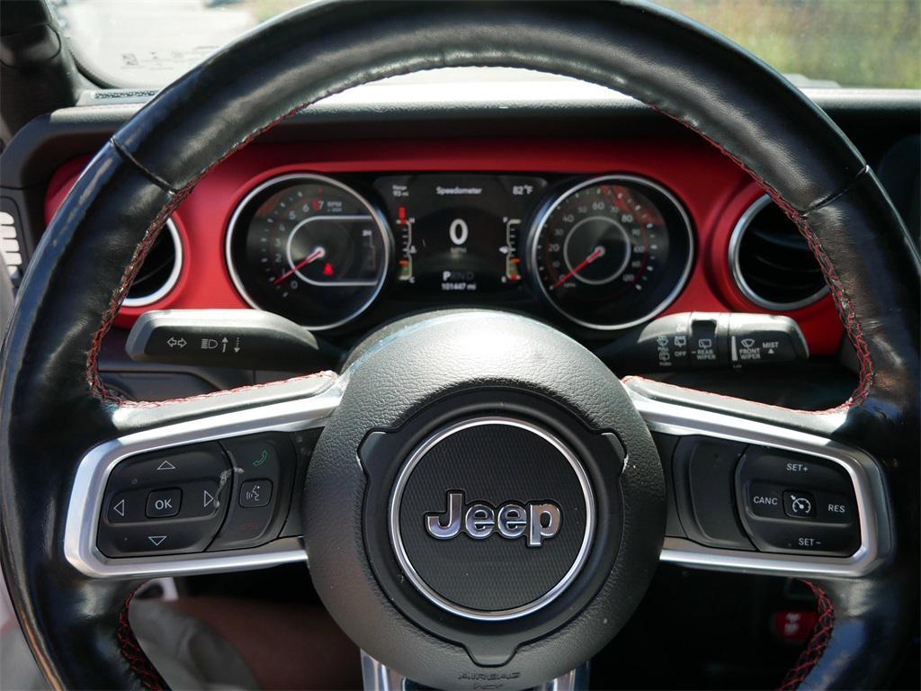 used 2020 Jeep Wrangler Unlimited car, priced at $27,486