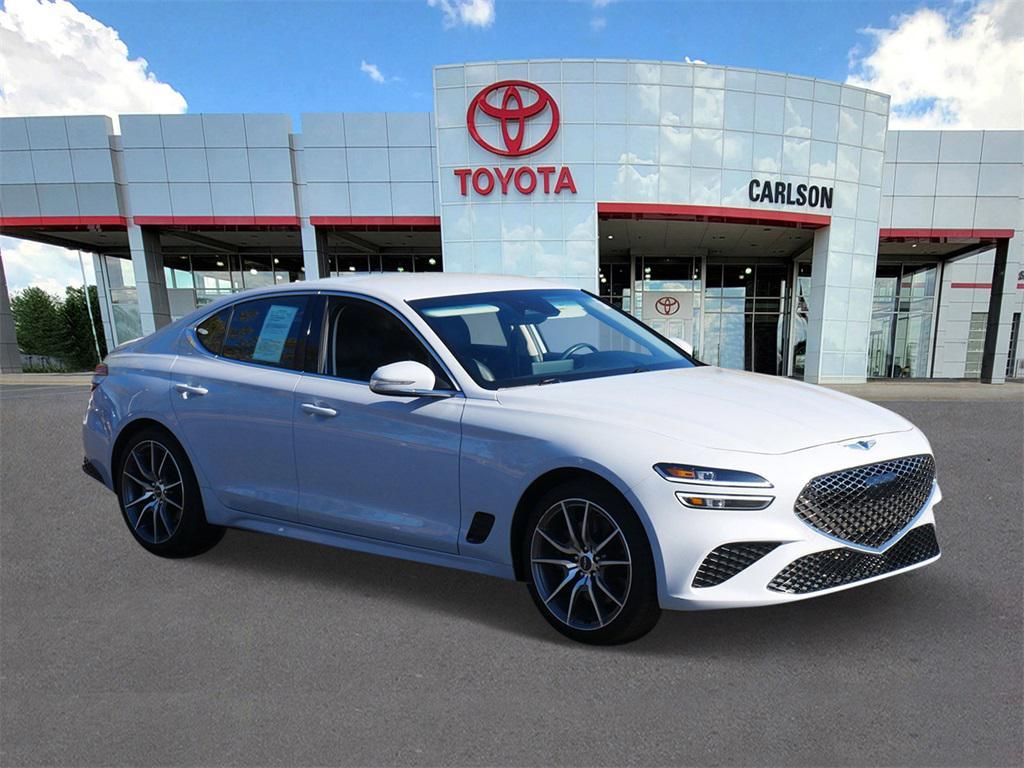 used 2022 Genesis G70 car, priced at $31,500