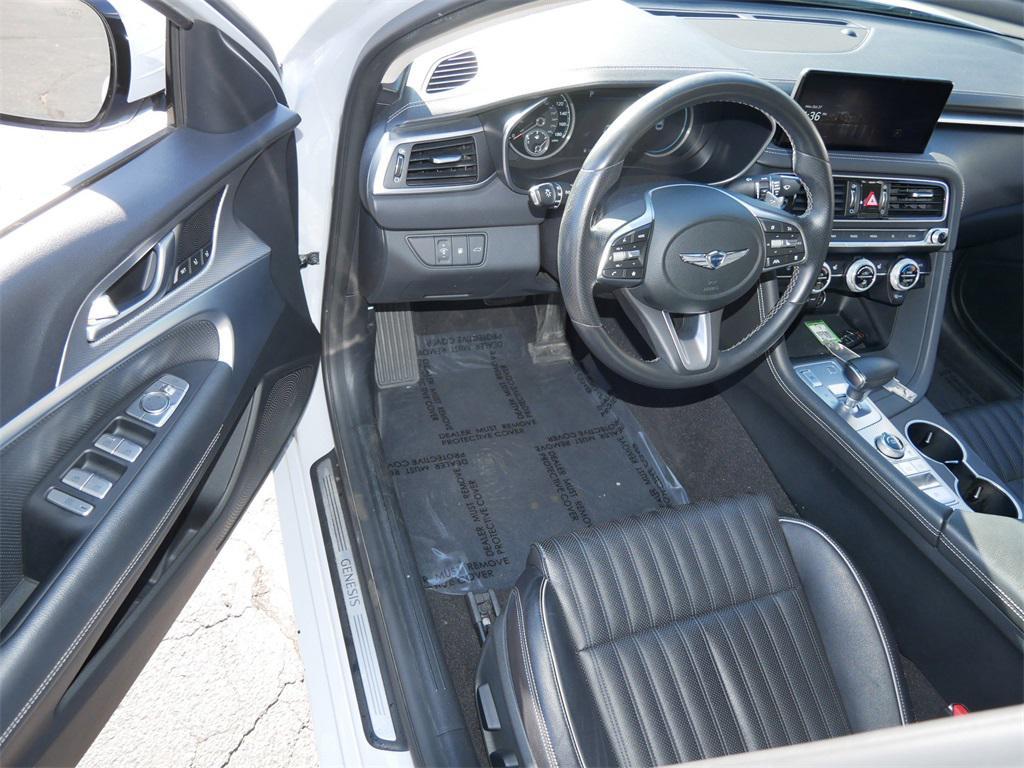 used 2022 Genesis G70 car, priced at $31,500