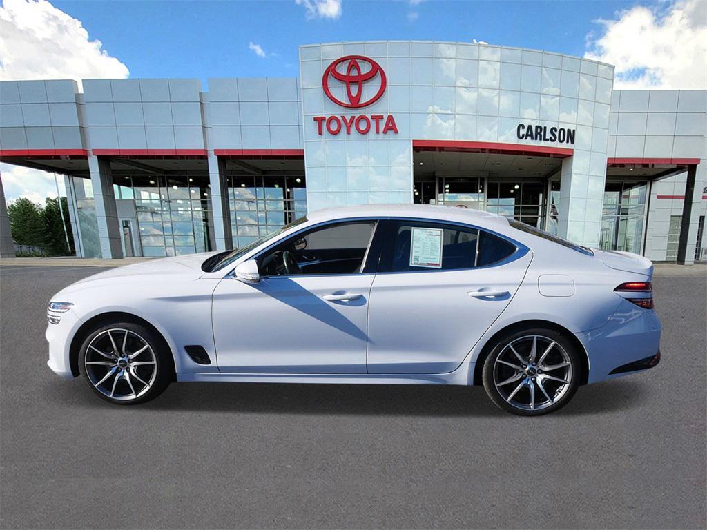 used 2022 Genesis G70 car, priced at $31,500