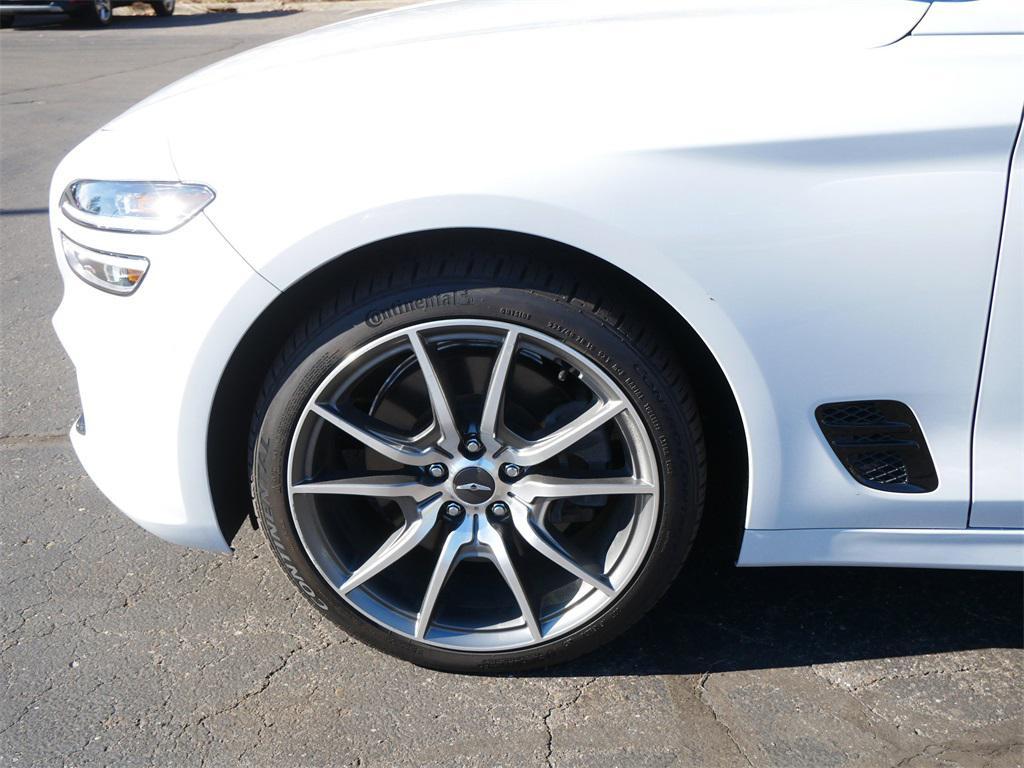 used 2022 Genesis G70 car, priced at $31,500
