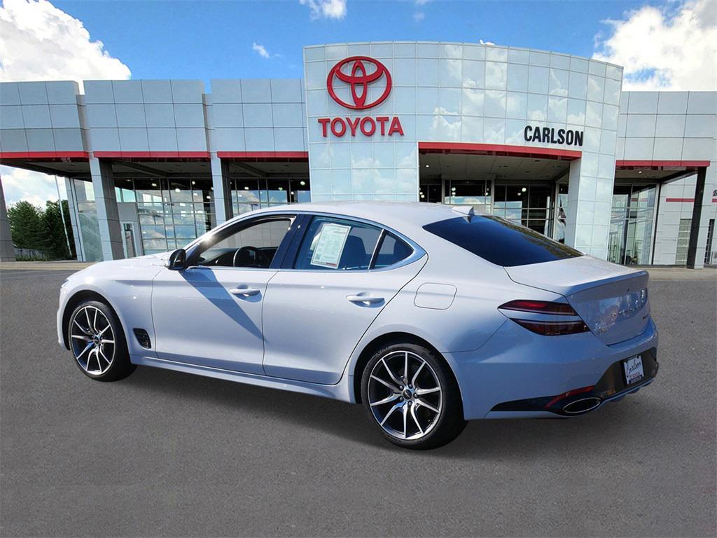 used 2022 Genesis G70 car, priced at $31,500