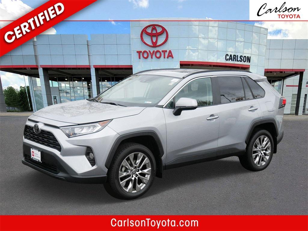 used 2021 Toyota RAV4 car, priced at $25,693