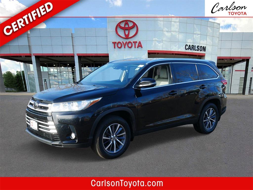 used 2019 Toyota Highlander car, priced at $27,991