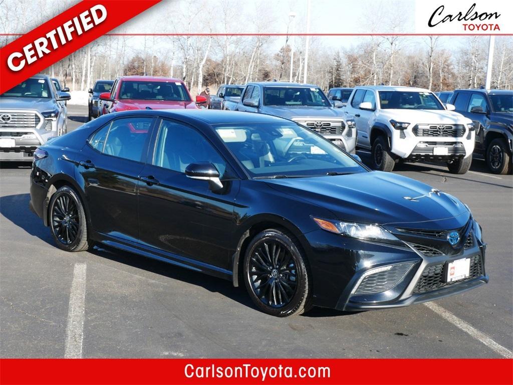 used 2022 Toyota Camry Hybrid car, priced at $28,999